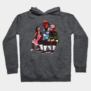 urokodaki and kids Hoodie